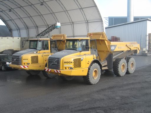 Volvo Dumper Stahlwerk